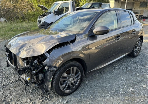 Peugeot 208 cena 34900 przebieg: 60549, rok produkcji 2022 z Głubczyce małe 631